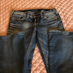 Silver bootcut Jeans